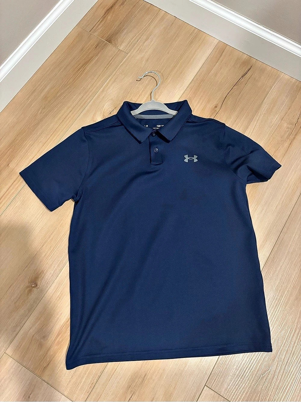 Under Armour Polo Blue Like New Medium